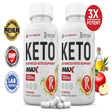 (2 Pack) Justified Laboratories Rapid Results ACV MAX Pills 1675Mg Stronger than Gummies Advanced Keto Support 120 Capsules