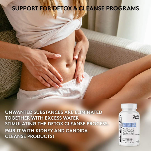 Youth & Tonic Candease Complex Bundle Supplement | Digestive System Cleanse Gut Health & Intestinal Flora Support