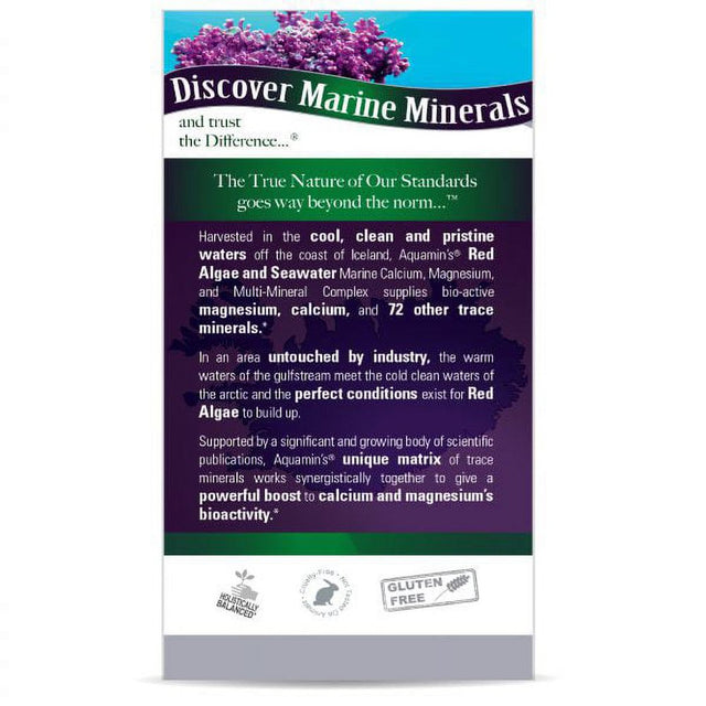 Nature’S Answer Marine Based CAL/MAG 500/250, Calcium/Magnesium, 120 V-Caps