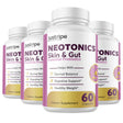 4 Pack Neotonics - Neotonics Skin & Gut Probiotics Supplement Pills