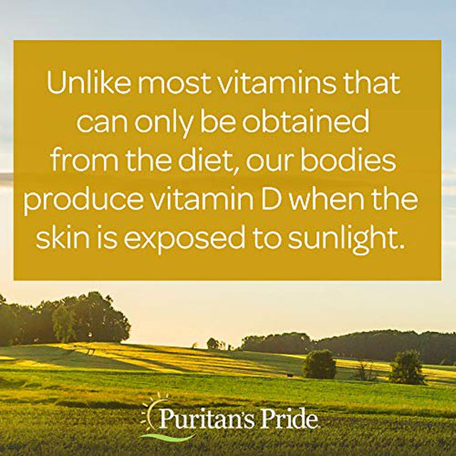 Puritan'S Pride Vitamin D3 10,000 IU - 100 Softgels