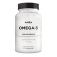 Amen Omega-3 Supplement, EPA DHA Fatty Acids Fish Oil Capsules, Brain Health, Cognition, 90 Softgels