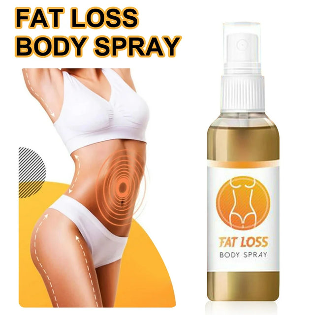 Lomubue 10Ml Slimming Essential Oil Easy to Absorb Fat Burning Skin Care anti Cellulite Oil Spray for Belly