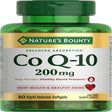 Nature'S Bounty Coq10 200 Mg Rapid Release Softgels for Heart Health Support, 80 Ct