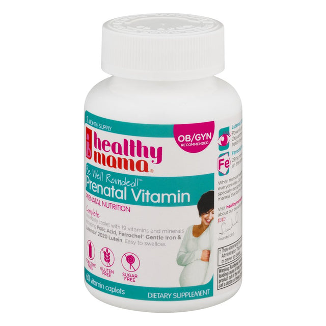 Healthy Mama Be Well Rounded! Prenatal Vitamins, 60 Count