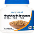 Nattokinase General Wellness 2,000FU, 120 Capsules