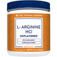 L-Arginine Hcl Amino Acid Powder - Nitric Oxide Booster & Supports Cardiovascular Health - Unflavored (50 Servings)