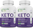 (2 Pack) Trim Life Keto Pills (Official) 2022 Formula, Made in USA, 120 Capsules