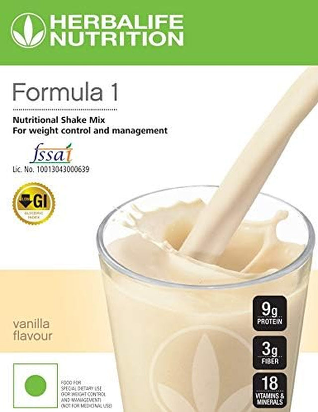 Herbalife Formula 1 Nutritional Shake Mix Vanilla Flavor 500 GM