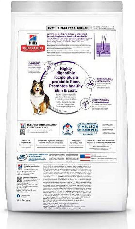 Hill'S Science Diet Dry Dog Food, Adult, Sensitive Stomach & Skin,