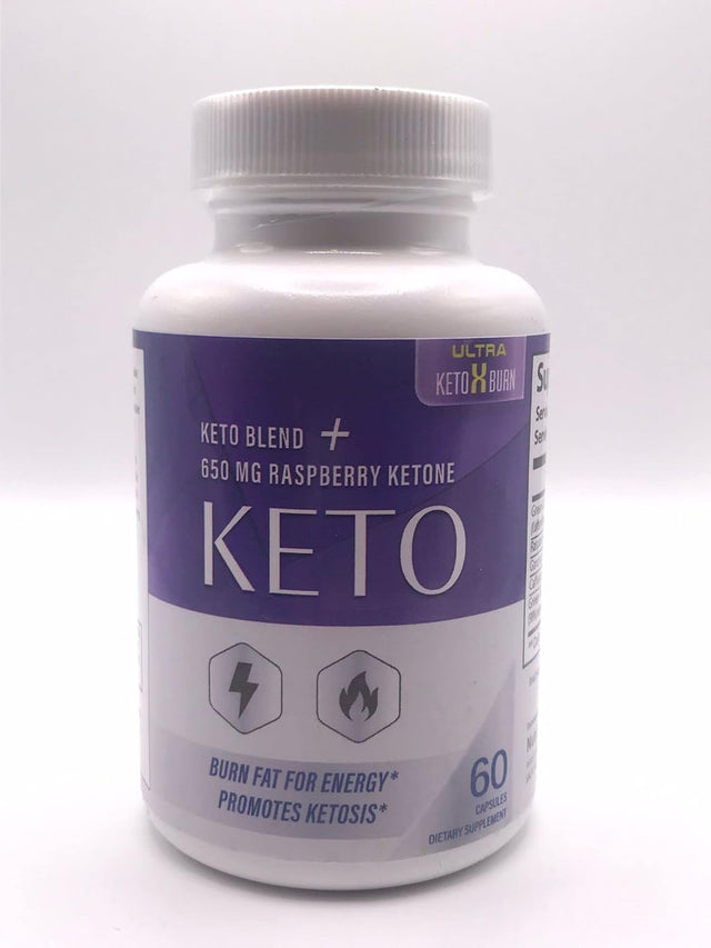 Ultra Keto X Burn - Keto Blend - 60 Capsules (1 Month Supply)