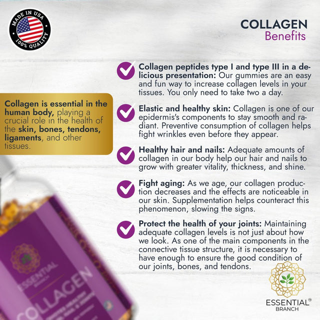 Collagen Gummies ESSENTIAL BRANCH