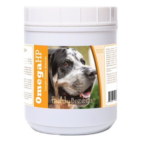 Healthy Breeds Bluetick Coonhound Omega HP Fatty Acid Skin and Coat Support Soft Chews