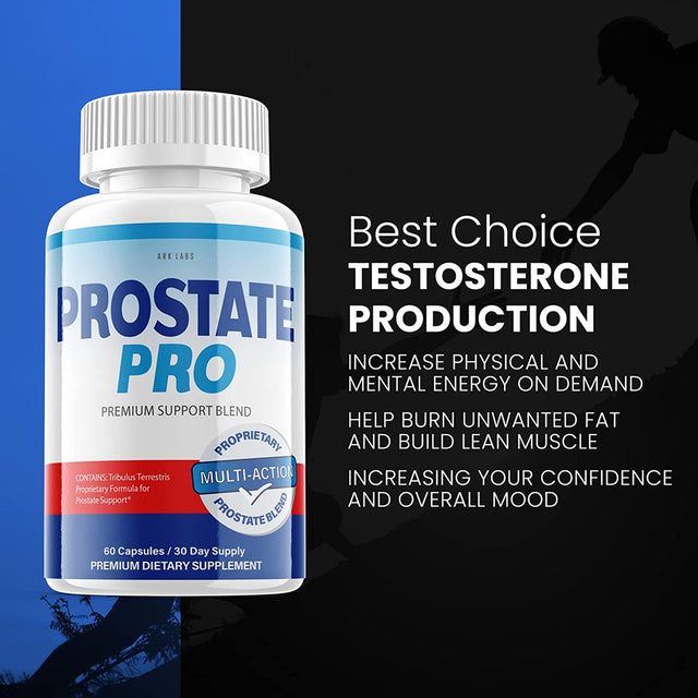 (2 Pack) Prostate Pro - Supplement Pills for Prostate Health, Bladder Urinating Issues - 120 Capsules