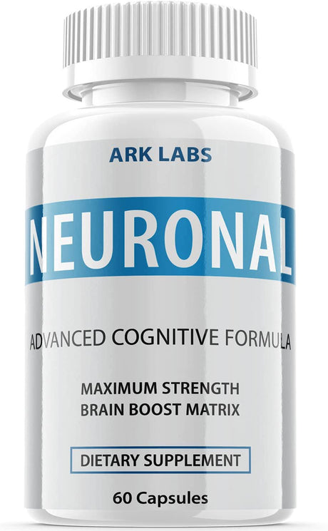 Neuronal - Brain Boost Matrix Supplement - Memory Booster Dietary Supplement for Focus, Memory, Clarity, & Energy - Advanced Cognitive Formula for Maximum Strength - 60 Capsules (1 Pack)