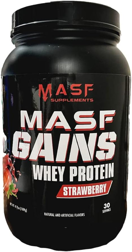 Gains Whey Protein Strawberry