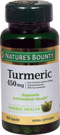 Natures Bounty Turmeric -- 450 Mg - 60 Capsules