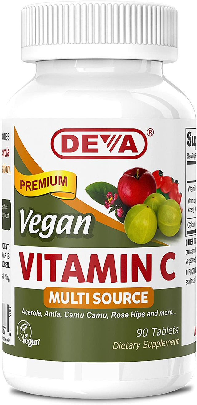 Deva Nutrition - Vegan Food Based Vitamin C - 90 Tablets