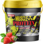 Muscle Protein Whey Powder [12 Lbs/Pack of 1]-Strawberry Protein Powder, Cold Filtered, 25G Pure Protein, 6.6G Bcaas(Packaging May Vary)