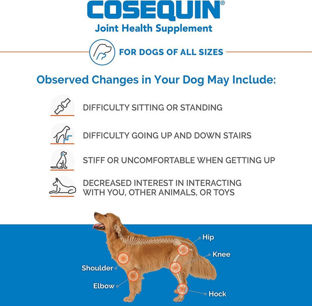 Cosequin DS Chewable Tablets with Glucosamine & Chondroitin 132Ct