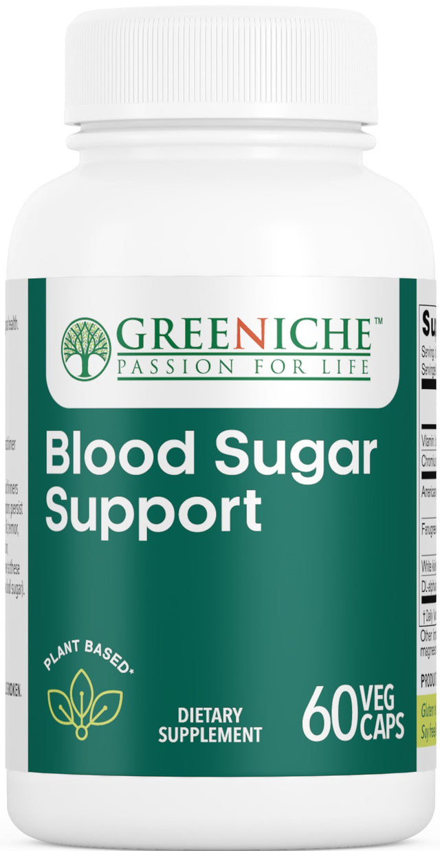 Greeniche Blood Sugar Level, 60 Capsule, High Potency Formula for Blood Sugar Levels