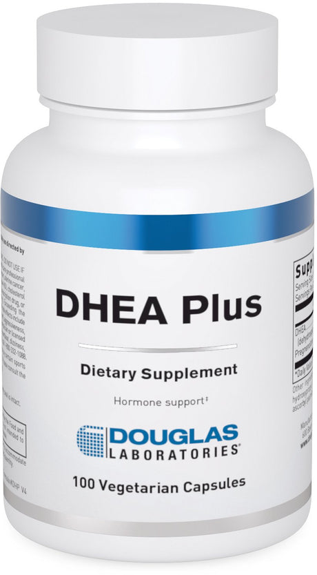 Douglas Laboratories DHEA plus | 25 Mg DHEA plus Pregnenolone to Support Immune Health, Brain, Bones, Energy Metabolism, and Blood Lipid Metabolism* | 100 Capsules