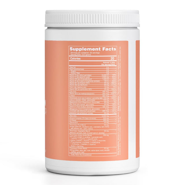 Lotus Botanics Orange Multivitamin for Men and Women | Antioxidants, Amino Acids, Vitamins & Minerals | Supports a Healthy Immune System