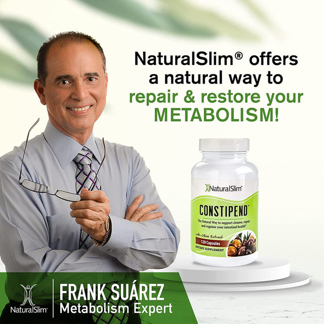 Naturalslim Constipend® - Colon Cleanse and Constipation Relief, 120 Capsules