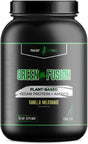 Green Fusion: Plant-Based Vegan Protein + Aminos (Vanilla) 2Lb