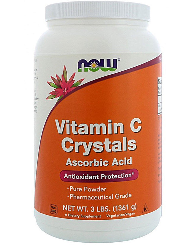 NOW Vitamin C Crystals -- 3 Lbs