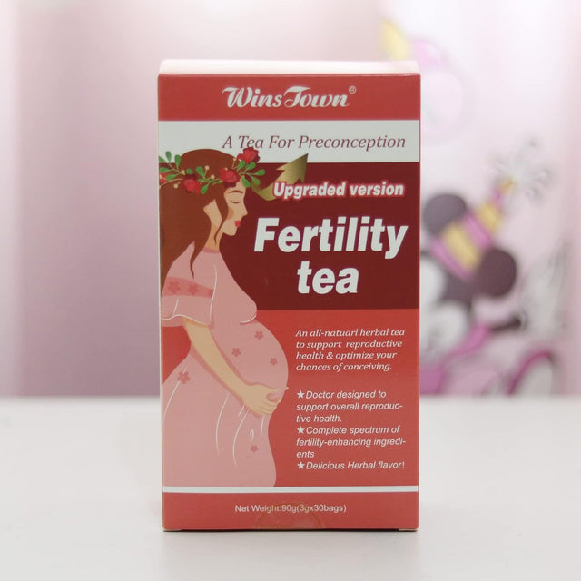 Wins Town Fertility Tea for Women, Promotes Ovulation, Supports Hormonal Balance and Pregnancy, 30 Tea Bags