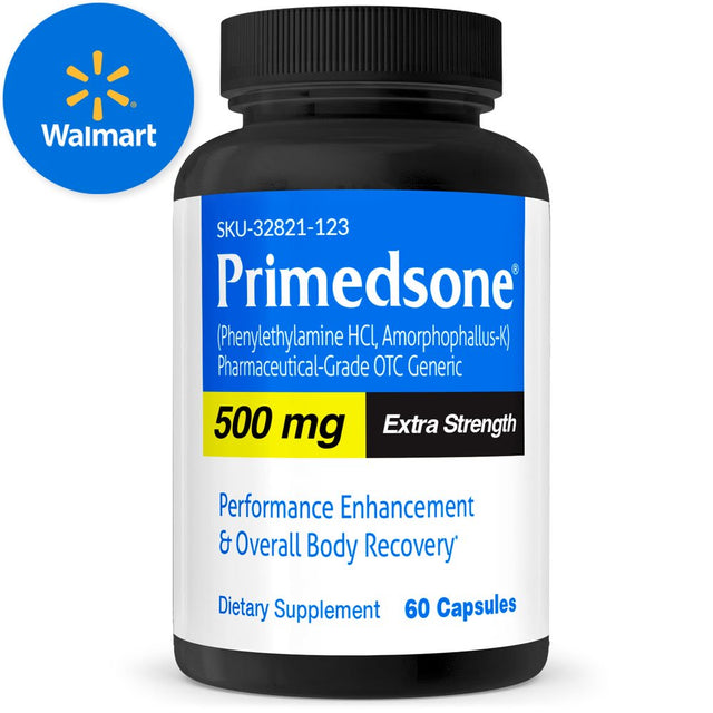 Primedsone Pharmaceutical Grade OTC, Endurance Recovery, 20 Mg Tablets, 60 Capsules, Vitasource