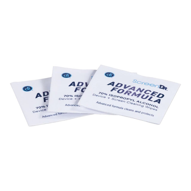 Digital Innovations 32346 Screen Dr Advanced Formula Wet Wipes with Micofiber Cloth (30 Count)