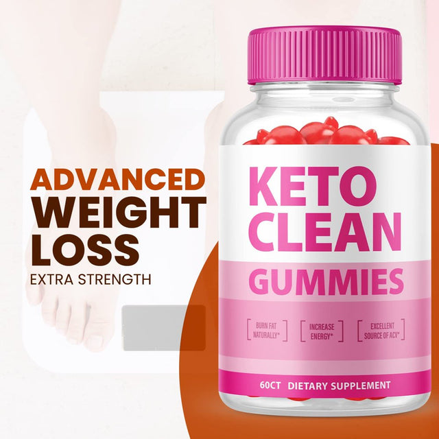 (3 Pack) Keto Clean ACV Gummies - Supplement for Weight Loss - Energy & Focus Boosting Dietary Supplements for Weight Management & Metabolism - Fat Burn - 180 Gummies