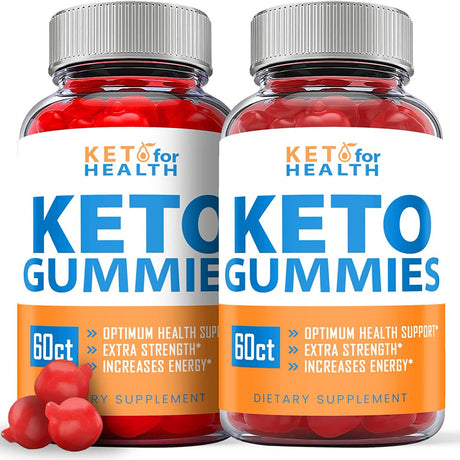 (2 Pack) Keto for Health Keto ACV Gummies - Supplement for Weight Loss - Energy & Focus Boosting Dietary Supplements for Weight Management & Metabolism - Fat Burn - 120 Gummies