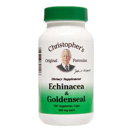 Christopher'S Original Formulas Echinacea & Goldenseal, 100 Ct