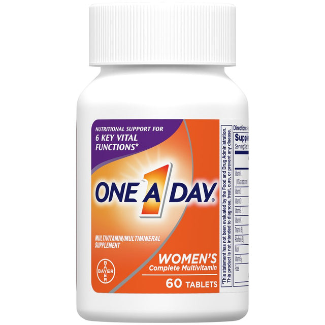 One a Day Women'S Multivitamin Tablets, Multivitamins for Women, 60 Ct