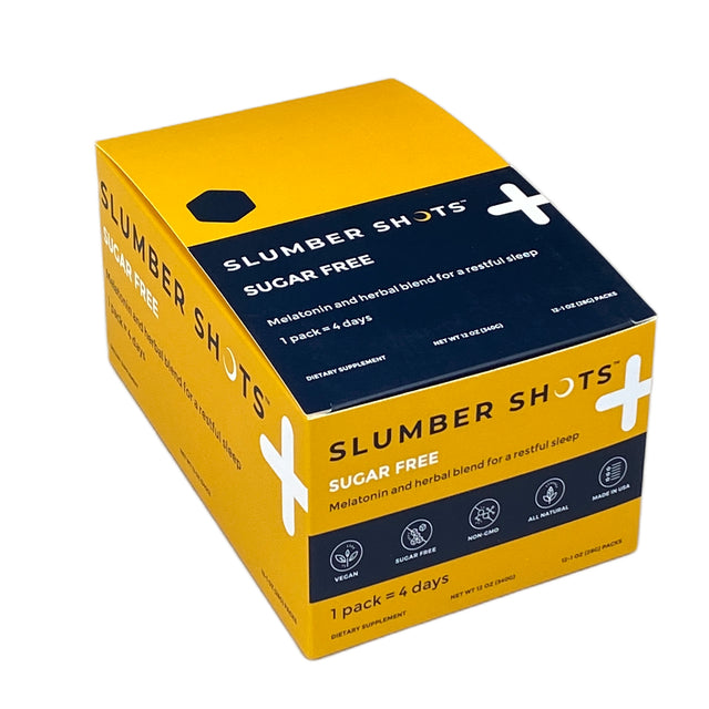 Slumber Shots Sleep Gummies SUGAR FREE | 12-Pack