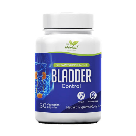 Bladder Control Supplement - Reduces Urinary Incontinence and Urination Frequency - Help Overactive Bladder - Natural Herbal Supplement