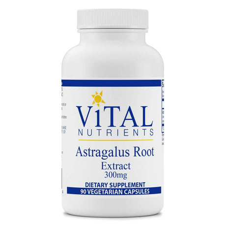 Vital Nutrients - Astragalus Root Extract - Vegan Formula - Herbal Support for the Immune System - 90 Vegetarian Capsules per Bottle - 300 Mg