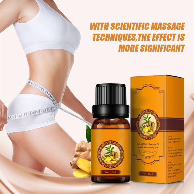 NIUREDLTD Oil Massage Oil for Skin Belly Oil for Warming Muscle Massage Oil Aroma Oil Body Massage Oil 10/30Ml