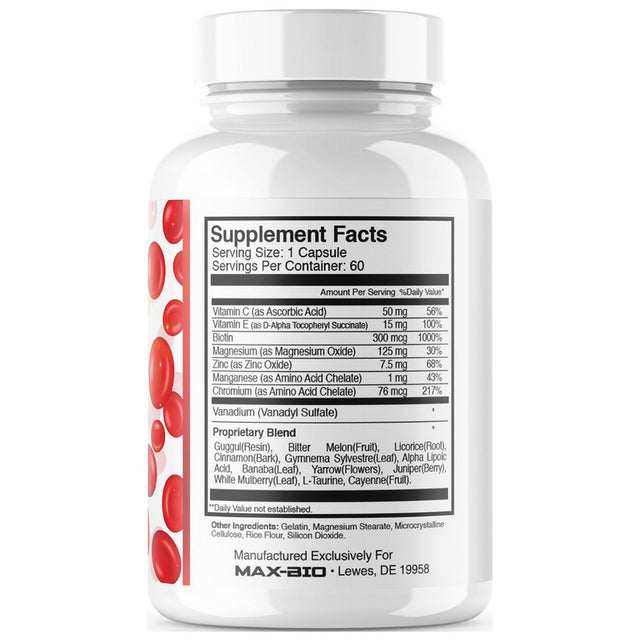 Glucofort Blood Sugar Support Capsules - Advanced Formula 60 Capsule (Pack of 2)