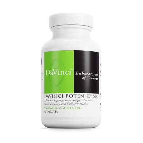 Davinci Labs Poten-C 500 - Support Immune Health* & Collagen Production - 90 Tablets