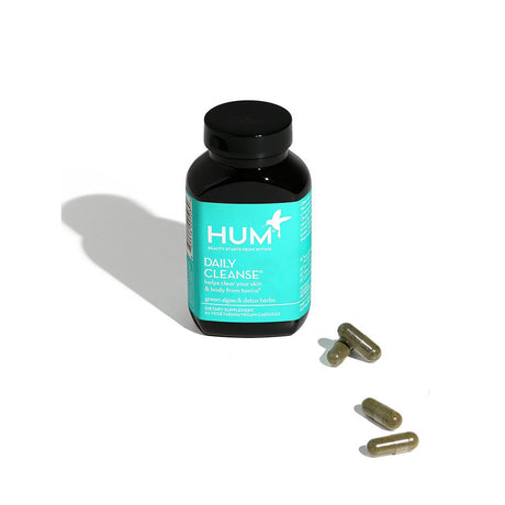 HUM Nutrition - Daily Cleanse Clear Skin & Body Detox Dietary Supplement (60 Capsules)