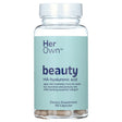 Her Own Beauty Hyaluronic Acid Capsules, Skin Hydration, Essential Collagen, Hyaluronic Acid, 60 Ct