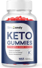 (1 Pack) Slim Candy Keto ACV Gummies - Supplement for Weight Loss - Energy & Focus Boosting Dietary Supplements for Weight Management & Metabolism - Fat Burn - 60 Gummies