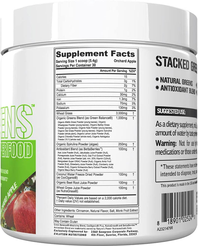 Evlution Nutrition Stacked Greens