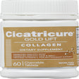 Cicatricure Gold Lift Chewable Collagen Tablets. Promotes Healthy Skin, Hair, Nails and Joints. Peach Flavor. 60 Tablets