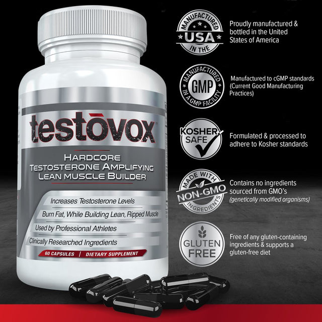 EFX Kre Alkalyn Creatine & Testovox Bundle: Testosterone Boosting, Comprehensive Lean Muscle Stack