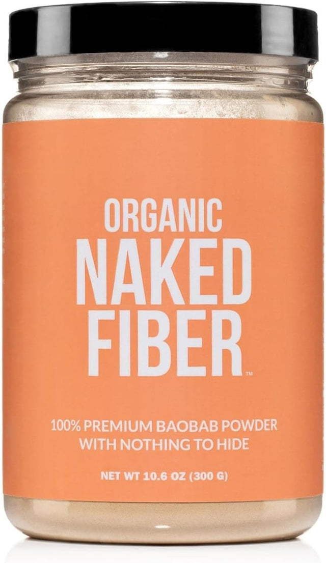 Naked Nutrition Naked Fiber Organic Baobab Powder Fiber Supplement